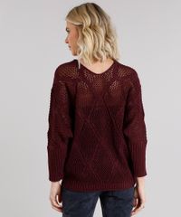 Sueter-Feminino-em-Trico-com-Lurex-Manga-Morcego-Decote-Redondo-Vinho-8882797-Vinho_2