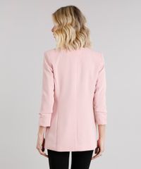 Blazer-Feminino-Longo-Boyfriend-com-Franzido-na-Manga-Rose-8915809-Rose_2