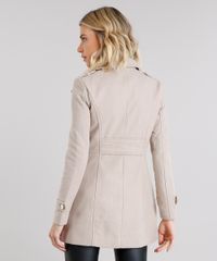 Casaco-Feminino-Trench-Coat-com-Botoes-e-Bolsos-Kaki-8491344-Kaki_2