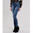 Calca-Jeans-Feminina-Super-Skinny-com-Tachas-Cintura-Alta-Azul-Escuro-9191320-Azul_Escuro_1