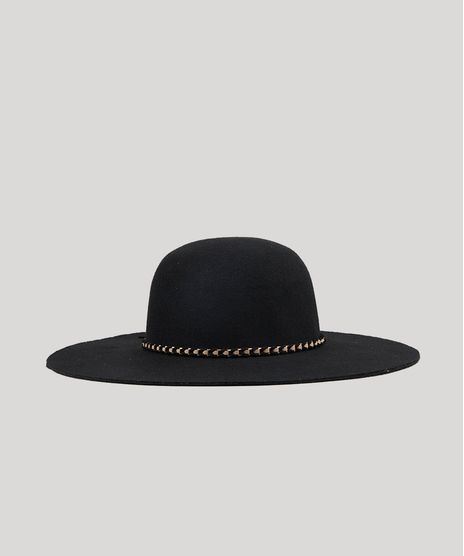 Chapeu-Feminino-Floppy-em-Feltro-com-Trancado-Preto-8754460-Preto_1