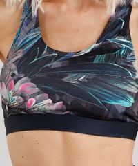 Top-Feminino-Esportivo-Ace-Com-Bojo-Removivel-Estampado-Floral-com-Protecao-UV50--Preto-9108728-Preto_4