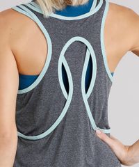 Regata-Feminina-Esportiva-Ace-com-Decote-Sobreposto-Cinza-Mescla-Escuro-9085258-Cinza_Mescla_Escuro_4