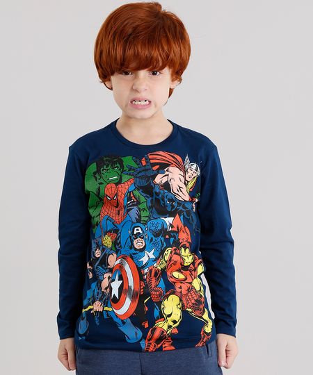 Camiseta-Infantil-Herois-Os-Vingadores-Manga-Longa-Gola-Careca-Azul-Marinho-9043344-Azul_Marinho_1 Camiseta-Infantil-Herois-Os-Vingadores-Manga-Longa-Gola-Careca-Azul-Marinho-9043344-Azul_Marinho_1