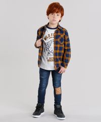Camiseta-Infantil-Raglan-Lobo-Manga-Longa-Gola-Careca-Cinza-Mescla-Claro-9142215-Cinza_Mescla_Claro_3