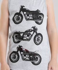 Regata-Infantil-com-Estampa-de-Motocicletas-Gola-Careca-Cinza-Mescla-9135436-Cinza_Mescla_4