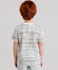 Camiseta-Infantil-Listrada-com-Bolso-Manga-Curta-Gola-Careca-em-Algodao---Sustentavel-Off-White-9141760-Off_White_2