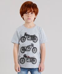 Camiseta-Infantil-com-Estampa-de-Motocicletas-Manga-Curta-Gola-Careca-Cinza-Mescla-9135354-Cinza_Mescla_1