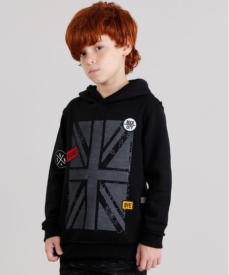 Blusao-Infantil-em-Moletom--Rock-City--com-Capuz-Preto-8852313-Preto_1
