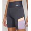 Bermuda-Feminina-Esportiva-Ace-Color-Block-com-Bolso-Chumbo-9975685-Chumbo_1