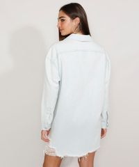 Vestido-Chemise-Jeans-Feminino-Curto-com-Barra-Destroyed-Manga-Longa-Azul-Claro-9985795-Azul_Claro_2