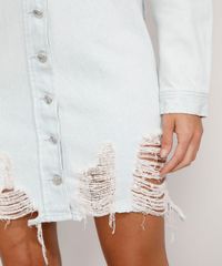 Vestido-Chemise-Jeans-Feminino-Curto-com-Barra-Destroyed-Manga-Longa-Azul-Claro-9985795-Azul_Claro_5