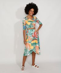 Saia-Feminina-Midi-Transpassada-Estampada-de-Frutas-Verde-Claro-9975881-Verde_Claro_3