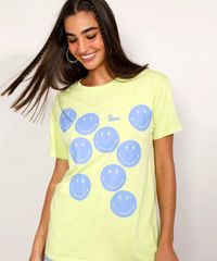 Camiseta-Feminina-Smiley-Manga-Curta-Verde-9976530-Verde_6