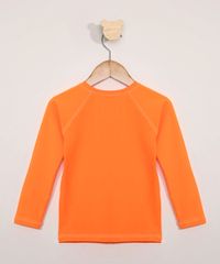 Blusa-de-Praia-Infantil-Manga-Longa-com-Protecao-UV50--Laranja-9975645-Laranja_2