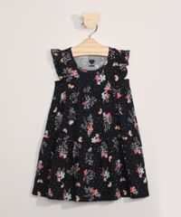 Vestido-Infantil-Manga-Curta-Estampado-Floral-Azul-Marinho-9981645-Azul_Marinho_1