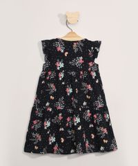 Vestido-Infantil-Manga-Curta-Estampado-Floral-Azul-Marinho-9981645-Azul_Marinho_2