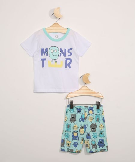 Pijama-Infantil-Brandili-Manga-Curta-Monstros-Branco-9968138-Branco_1 Pijama-Infantil-Brandili-Manga-Curta-Monstros-Branco-9968138-Branco_1