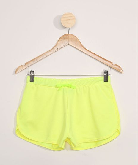 Short-de-Moletom-Juvenil-Running-Amarelo-Neon-9978557-Amarelo_Neon_1