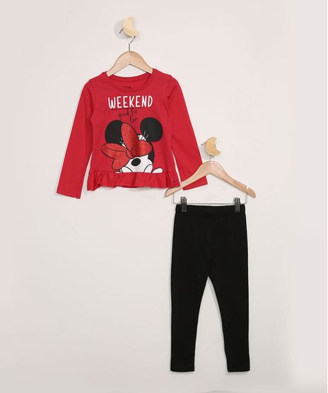 Conjunto-Infantil-Blusa-Manga-Longa-Minnie-Vermelha---Calca-Legging-Preta-9979775-Preto_1