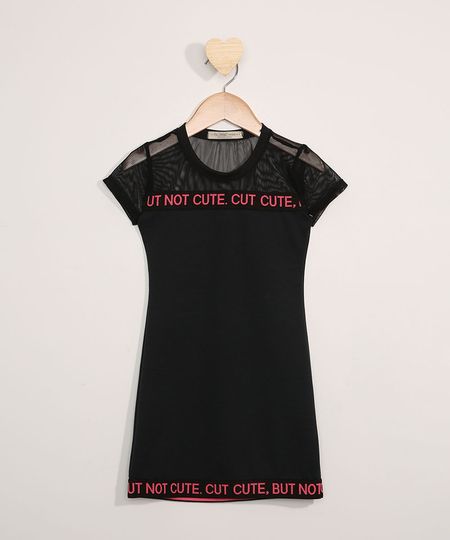 Vestido-Infantil-Manga-Curta-com-Recorte--Preto-9974229-Preto_1