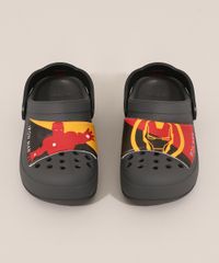 Babuche-Infantil-Grendene-Homem-de-Ferro-Preta-9984802-Preto_7