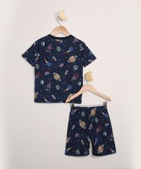 Pijama-Infantil-Brandili-Manga-Curta-Explorer-Azul-Marinho-9968137-Azul_Marinho_3