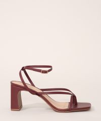 Sandalia-Feminina-Salto-Medio-Oneself-Vinho-9984392-Vinho_2