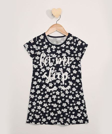 Camisola-Infantil-Brandili-Manga-Curta-Estampada-Floral-Azul-Marinho-9968083-Azul_Marinho_1