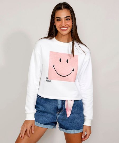 Blusa-de-Moletom-Feminina-Smiley-Cropped-Off-White-9976563-Off_White_1 Blusa-de-Moletom-Feminina-Smiley-Cropped-Off-White-9976563-Off_White_1