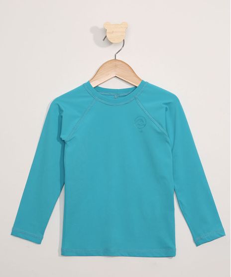 Blusa-de-Praia-Infantil-Manga-Longa-com-Protecao-UV50--Azul-9975645-Azul_1