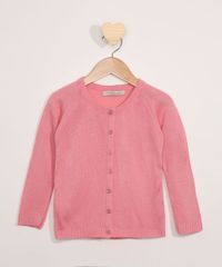 Cardigan-de-Trico-Infantil-Pink-9979106-Pink_1