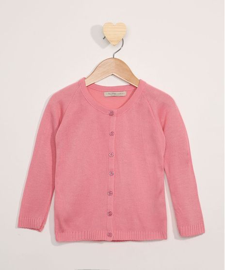Cardigan-de-Trico-Infantil-Pink-9979106-Pink_1