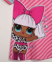 Camisola-Infantil-Manga-Curta-Lol-Surprise-Rosa-9976929-Rosa_2