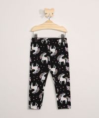Calca-Legging-Infantil-Estampada-Unicornios-Preta-9981225-Preto_1