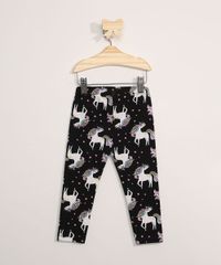 Calca-Legging-Infantil-Estampada-Unicornios-Preta-9981225-Preto_2