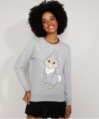 Blusa-de-Moletom-Feminina-Tambor-Bambi-Decote-Redondo-Cinza-Mescla-9983828-Cinza_Mescla_1