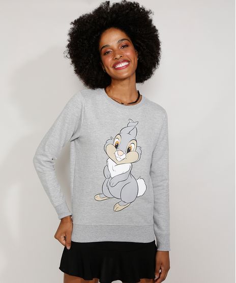 Blusa-de-Moletom-Feminina-Tambor-Bambi-Decote-Redondo-Cinza-Mescla-9983828-Cinza_Mescla_1