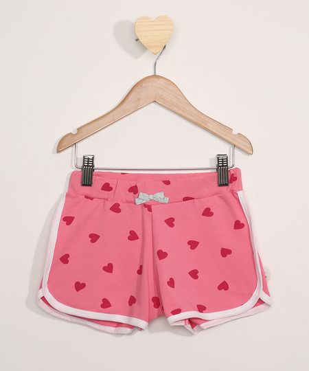 Short-Infantil-Running-Estampado-de-Coracoes-Rosa-9979387-Rosa_1 Short-Infantil-Running-Estampado-de-Coracoes-Rosa-9979387-Rosa_1