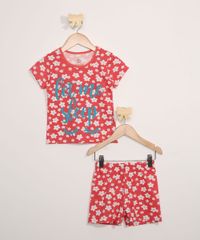 Pijama-Infantil-Brandili-Manga-Curta-Estampado-Floral-Coral-9968099-Coral_1
