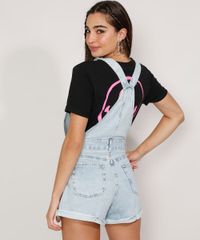 Jardineira-Jeans-Feminina-Smiley-com-Buttons-Azul-Claro-9982434-Azul_Claro_4