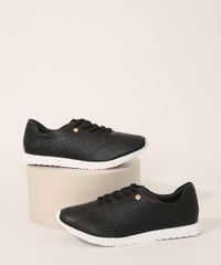 Tenis-Feminino-Via-Uno-Matelasse-Preto-9984404-Preto_1