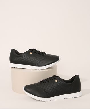 Tenis-Feminino-Via-Uno-Matelasse-Preto-9984404-Preto_1