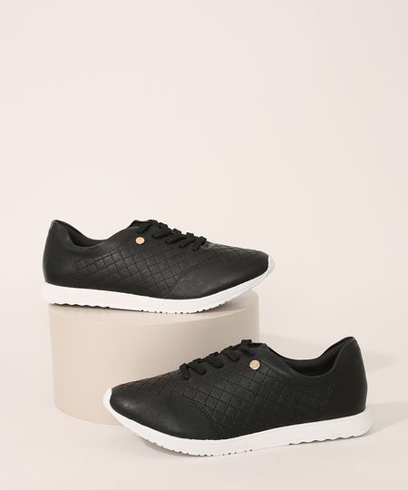 Tenis-Feminino-Via-Uno-Matelasse-Preto-9984404-Preto_1 Tenis-Feminino-Via-Uno-Matelasse-Preto-9984404-Preto_1