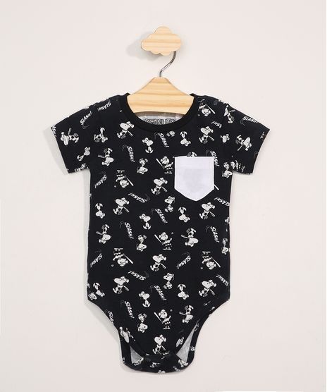 Body-Infantil-Manga-Curta-Estampado-Snoopy-e-Charlie-Brown-com-Bolso-Azul-Marinho-9976337-Azul_Marinho_1