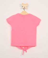 Blusa-Infantil-Manga-Curta-Sorvete-com-No-Rosa-Neon-9978487-Rosa_Neon_2