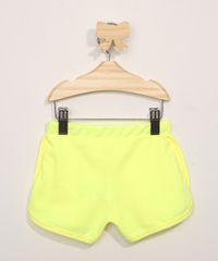Short-de-Moletom-Infantil-Running-com-Laco-Amarelo-Neon-9978489-Amarelo_Neon_2