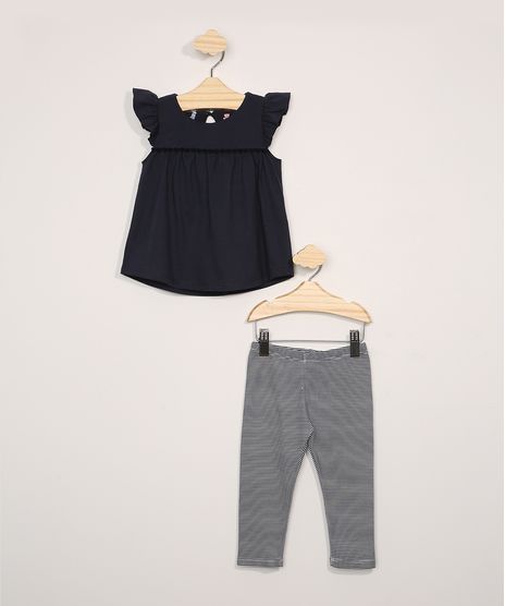 Conjunto-Infantil-Blusa-Ampla-Manga-Curta---Calca-Legging-Listrada-Azul-Marinho-9980551-Azul_Marinho_1