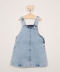 Salopete-Jeans-Infantil-Marmorizada-com-Bolso-e-Bordado-de-Gatinha-Azul-Claro-9978740-Azul_Claro_2