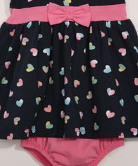 Vestido-Infantil-Sem-Manga-Estampado-de-Coracoes-com-Laco---Calcinha-Azul-Marinho-9982324-Azul_Marinho_4